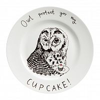 тарелка owl protect you my cup cake в Пензе