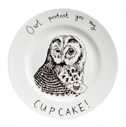 тарелка owl protect you my cup cake в Пензе