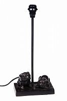 ножка для абажура настольная парочка бульдогов в Пензе