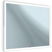 зеркало в ванную с подсветкой белое 100х80 см bella-35 в Пензе