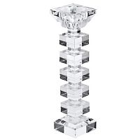 подсвечник хрустальный квадратный вавилон vavilon, 24 см в Пензе