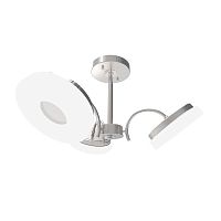 потолочная светодиодная люстра idlamp frittelle 107/3pf-ledwhitechrome в Пензе