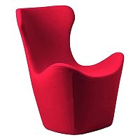 кресло papilio lounge chair красное в Пензе