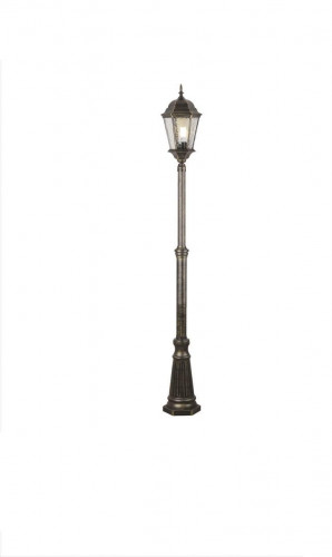 садово-парковый светильник arte lamp genova a1207pa-1bn в Пензе