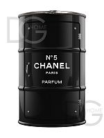 декоративная бочка-шкаф chanel №5 black xl в Пензе
