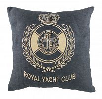 подушка с гербом королевского royal yacht club denim в Пензе