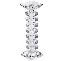 подсвечник хрустальный квадратный вавилон vavilon, 32 см в Пензе