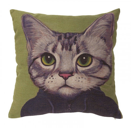 подушка с принтом mr. cat в Пензе