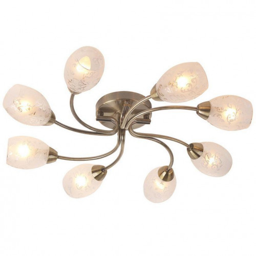 потолочная люстра idlamp carmina 201/8pf-oldbronze в Пензе