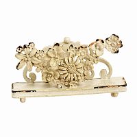 подставка для визиток pewter flower белая в Пензе