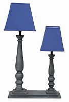 ножки для абажура на подставке темные патина (без абажуров) в Пензе