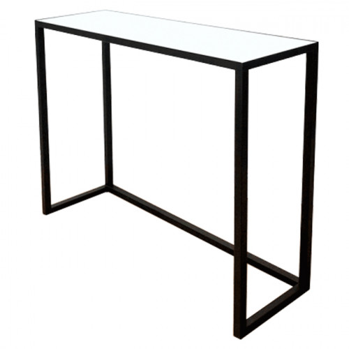 консоль со столешницей мдф, черная в Пензе