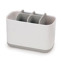 органайзер для зубных щеток easystore большой белый-серый в Пензе