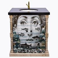 тумба с раковиной аквариум нуар fornasetti в Пензе