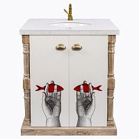 тумба с раковиной океан снег fornasetti в Пензе