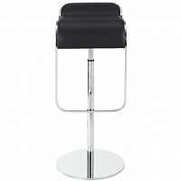 барный стул lem style piston stool черная кожа в Пензе