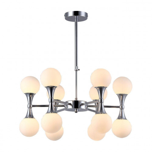 подвесная люстра arte lamp a9162lm-12cc белая в Пензе