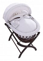колыбель-переноска premium moses basket темная, белое белье в Пензе