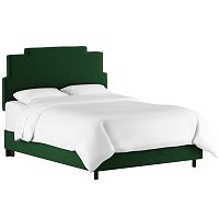 кровать двуспальная 180х200 зеленая paxton emerald velvet в Пензе