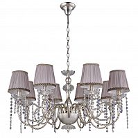 подвесная люстра crystal lux alegria sp8 silver-brown в Пензе