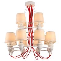 подвесная люстра arte lamp sergio a3325lm-8-4wh в Пензе