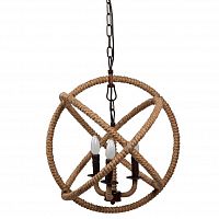 люстра foucault's orb rustic iron бежевая, коричневая в Пензе