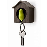 держатель+брелок для ключей sparrow коричневый-зеленый в Пензе