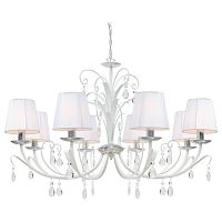 подвесная люстра arte lamp romana snow a1743lm-8wh в Пензе