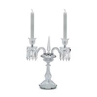 канделябр хрустальный на 2 свечи baccarat 2 от delight collection, 60 см в Пензе