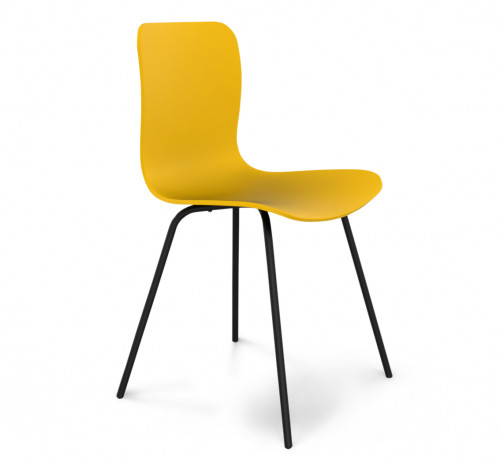 стул dsr желтый s33 (eames style) в Пензе