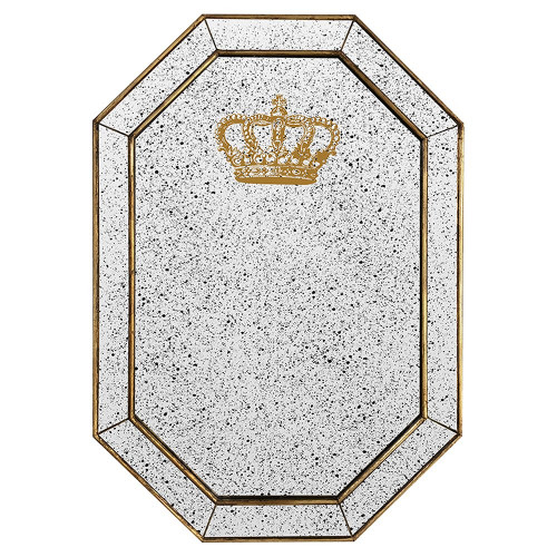 зеркало состаренное восьмиугольное с короной crown в Пензе