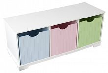 скамья kidkraft storage bench pastel (14565) в Пензе