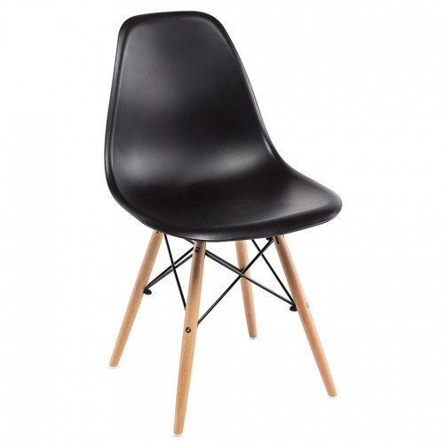 стул деревянный eames pc-015 black в Пензе