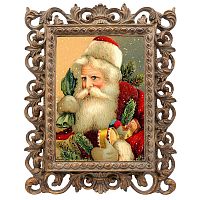 репродукция старинной рождественской гравюры with presents в Пензе