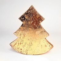 украшение новогоднее ель золотая golden tree, 23х23х2,5 см в Пензе