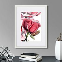 картина: himalaya plants pink-flower on white i, 1869г. в Пензе
