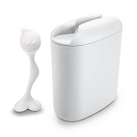 контейнер для хранения продуктов с ложкой hot stuff l, серый в Пензе