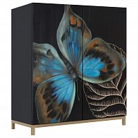 комод butterfly черный в Пензе