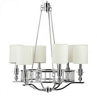 люстра easton light chandelier хром, бежевая в Пензе