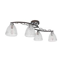 потолочная люстра idlamp nield 232/4pf-blackchrome в Пензе