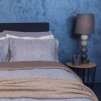 комплект постельного белья decoflux сатин семейный versaille grey в Пензе