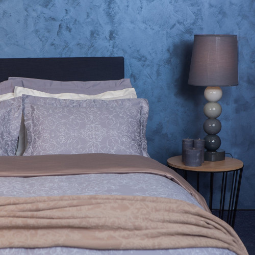 комплект постельного белья decoflux сатин семейный versaille grey в Пензе