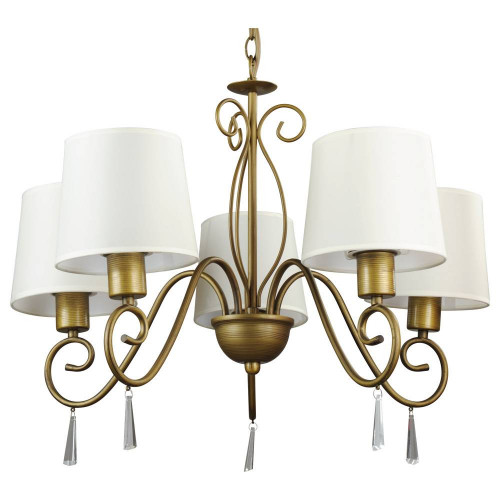 подвесная люстра arte lamp carolina a9239lm-5br в Пензе