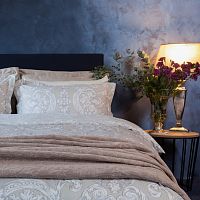 комплект постельного белья decoflux сатин евро victoria ivory в Пензе