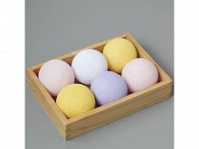 тайская гирлянда thai желто-розово-лиловая, питание от сети в Пензе