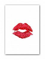 постер kiss а3 (красный) в Пензе