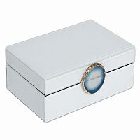 шкатулка для украшений белая 20x7,5x14 см в Пензе