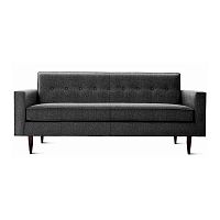 диван bantam sofa большой прямой темно-серый в Пензе