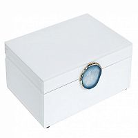 шкатулка для украшений белая 28x10x20 см в Пензе