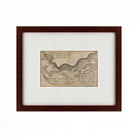 картина: drawing in the saz style of a dragon amid foliage, османская империя, 1540 в Пензе